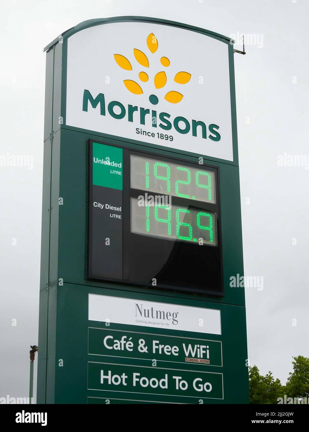 Morrisons miles hires stock photography and images Alamy