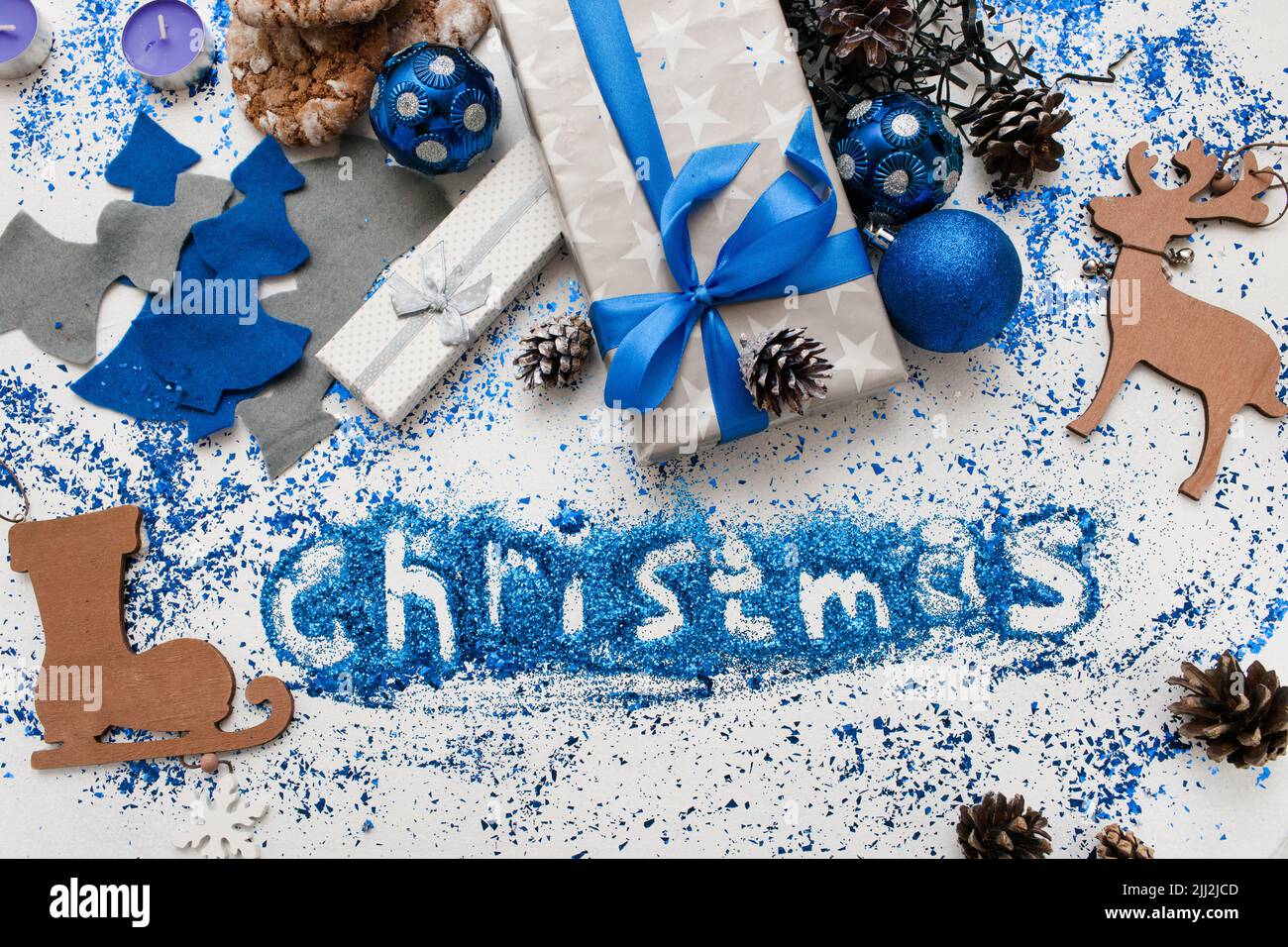 Christmas Inscriptions Inscription tape hi-res stock photography and images - Alamy