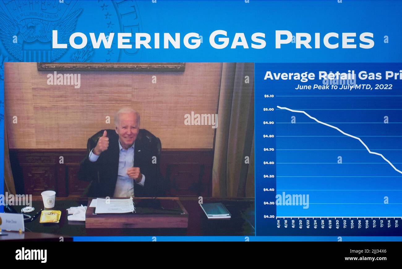 Washington, United States Of America. 22nd July, 2022. United States President Joe Biden