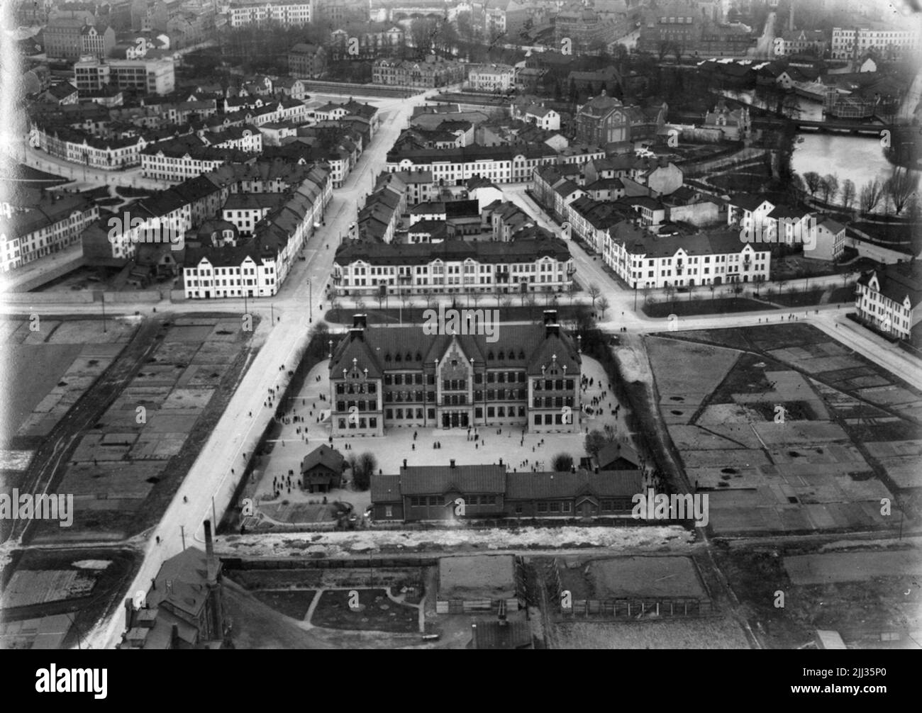 Western type architecture Black and White Stock Photos & Images - Alamy