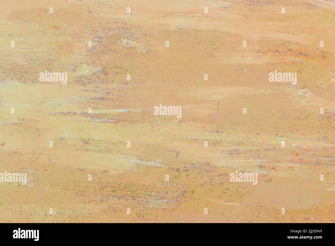 Yellowbrown retro paint on abstract metal surface pattern old steel