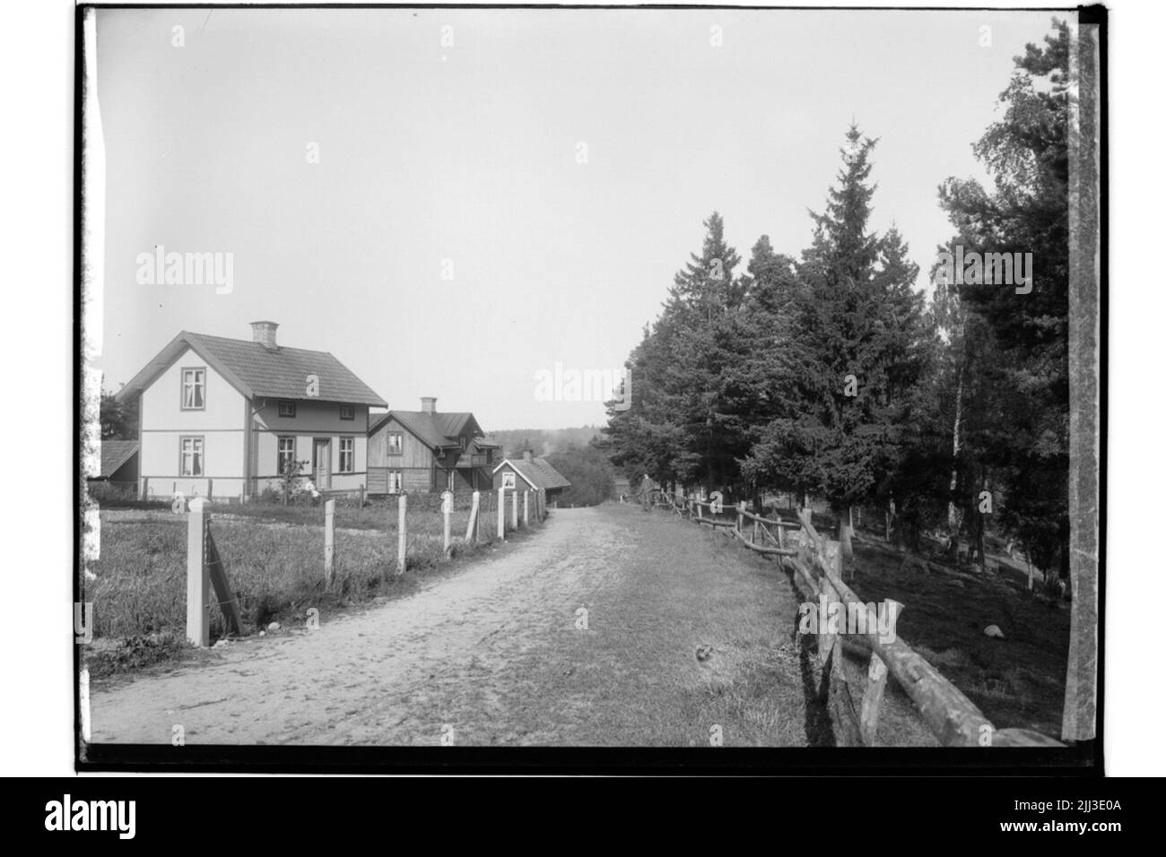 View three storey houses Black and White Stock Photos & Images - Alamy