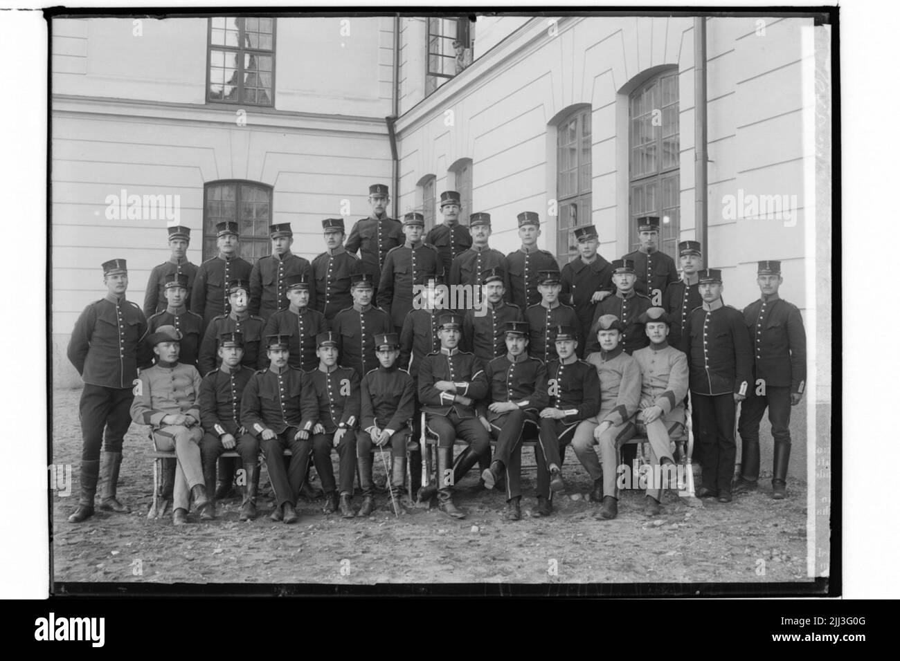 Royal. Svea Trängkår, Soldier Group. First comp. Fifth section.Charles ...