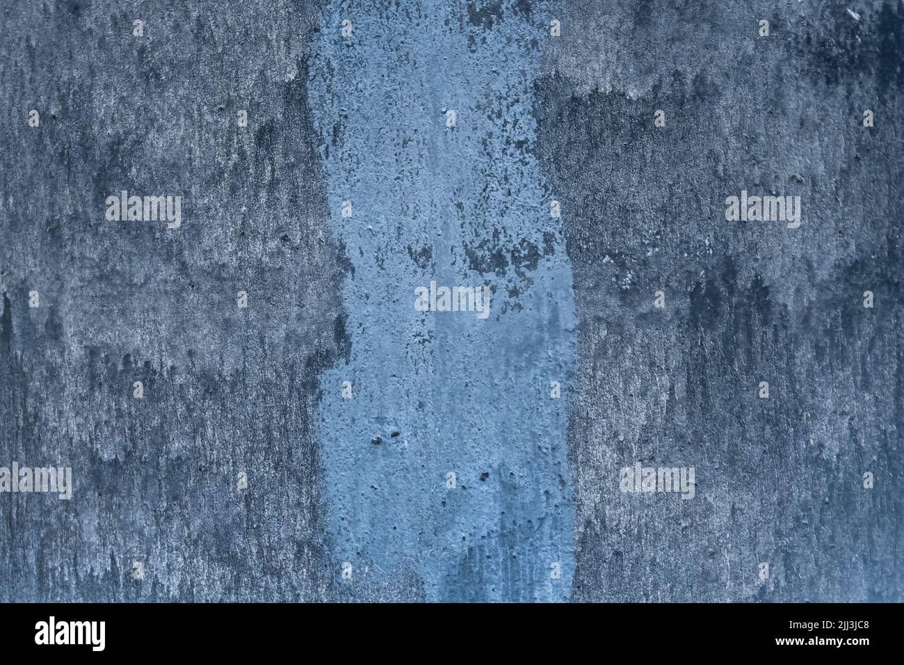 Blue grunge texture old concrete wall surface rough cement background abstract vintage. Stock Photo