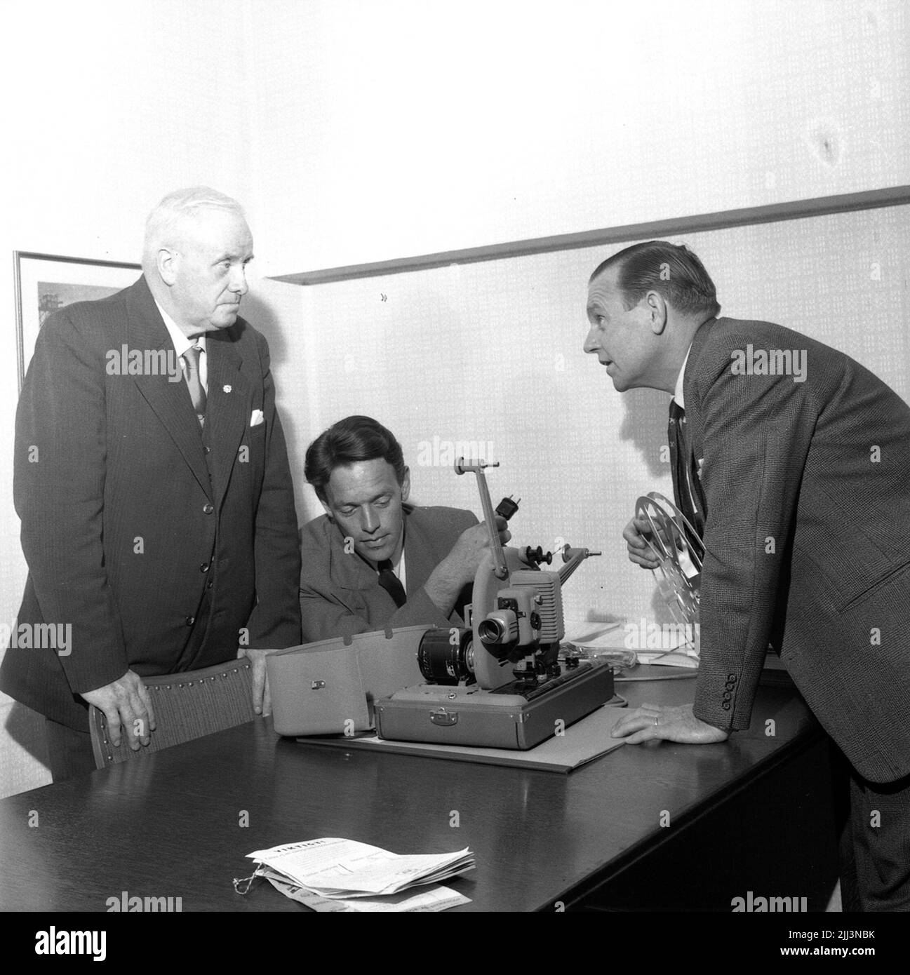 The State Police received a narrow film.9 September 1958 Stock Photo ...