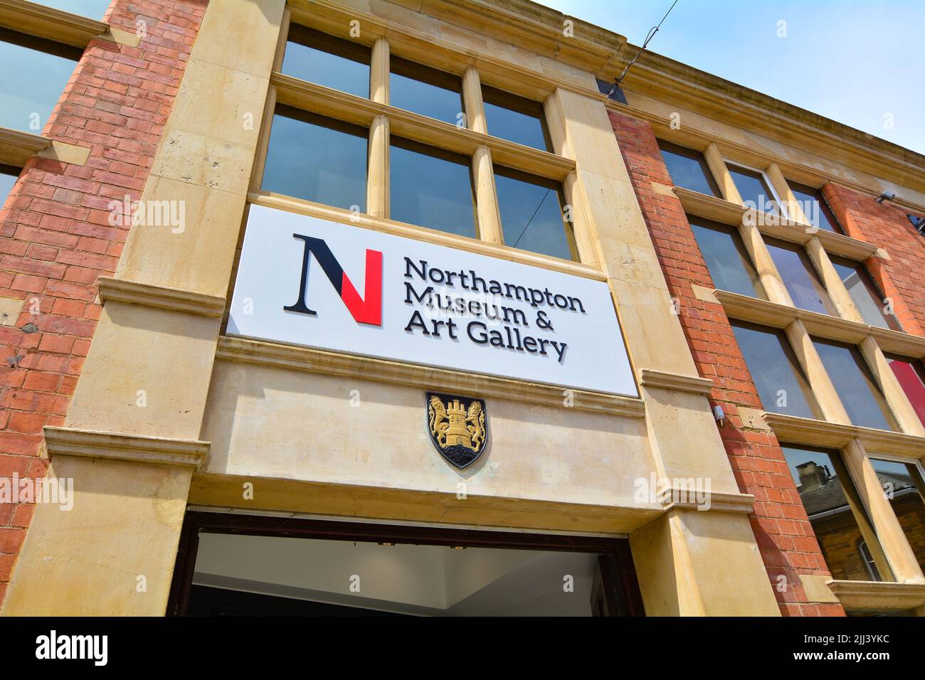 Northampton Museum and Art Gallery England UK Stock Photo