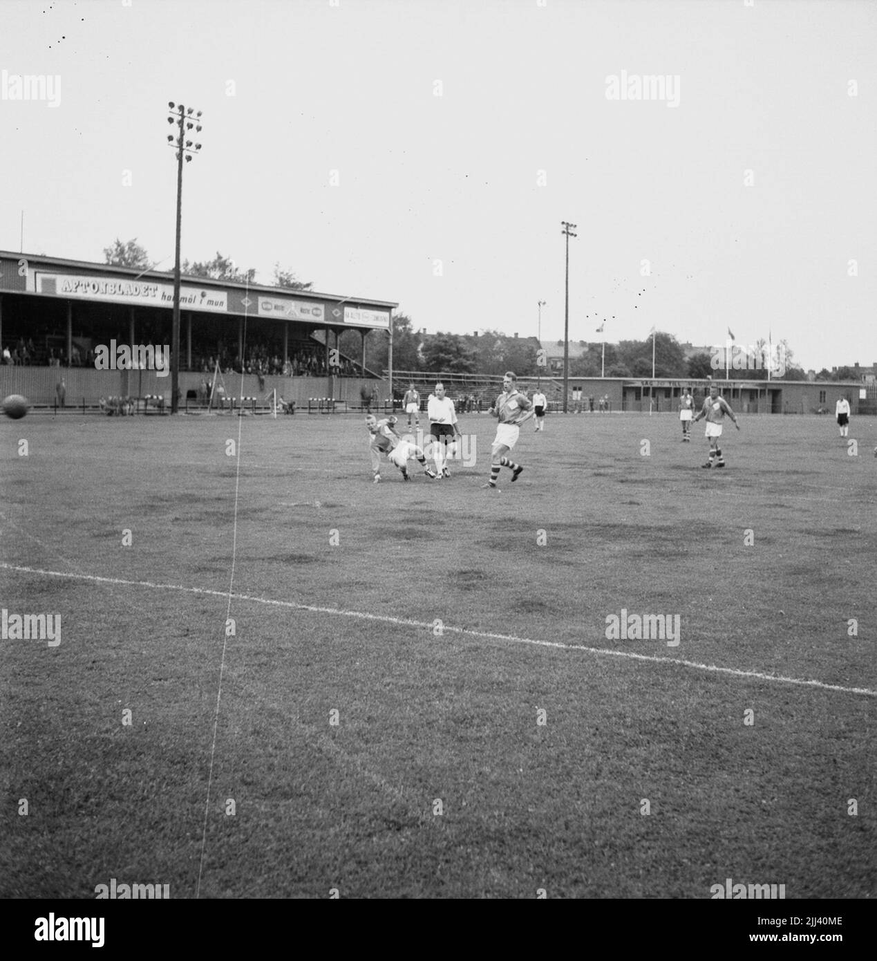 Field athletes announcement Black and White Stock Photos & Images - Alamy