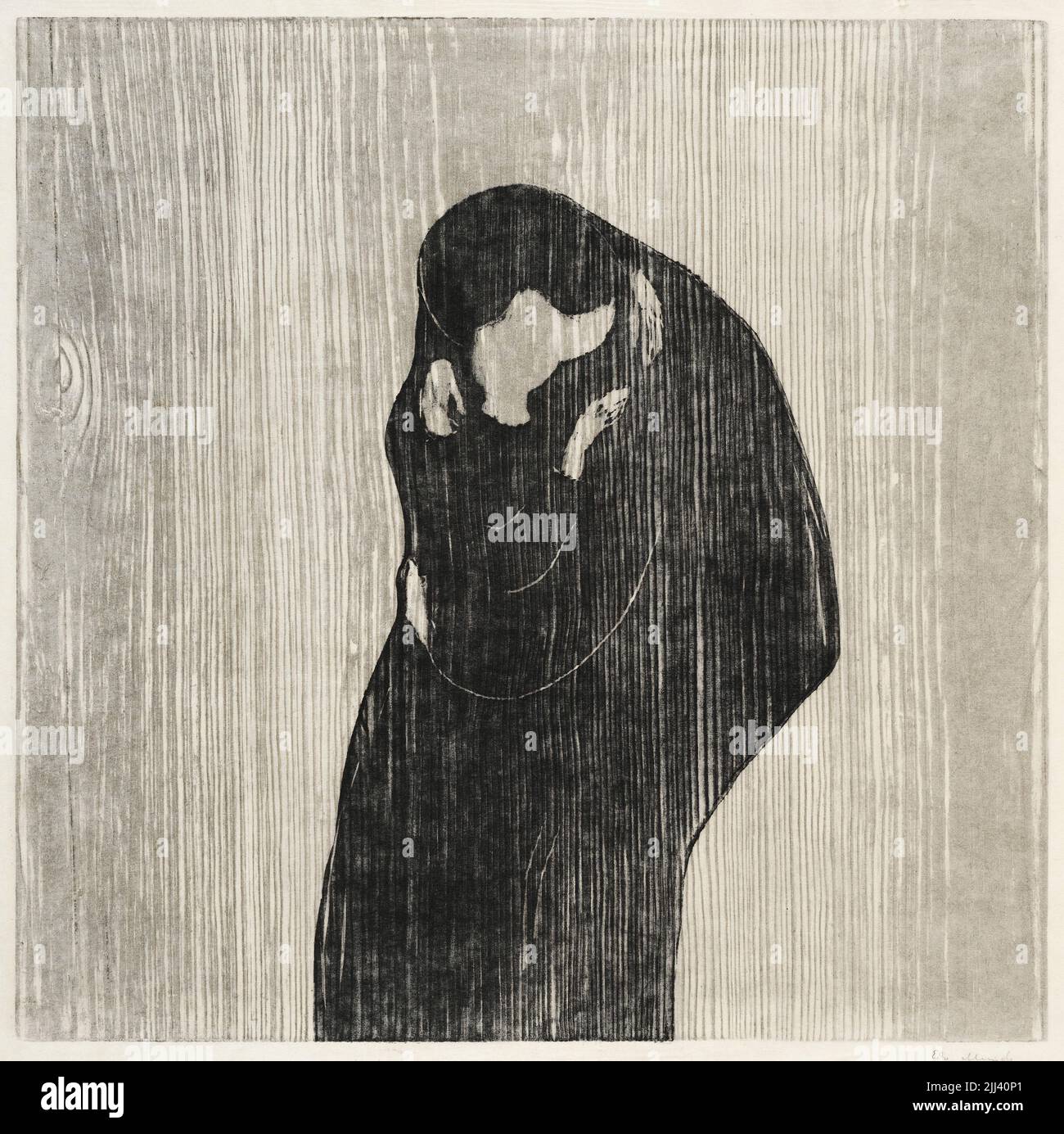 Artwork by edvard munch hi-res stock photography and images - Alamy