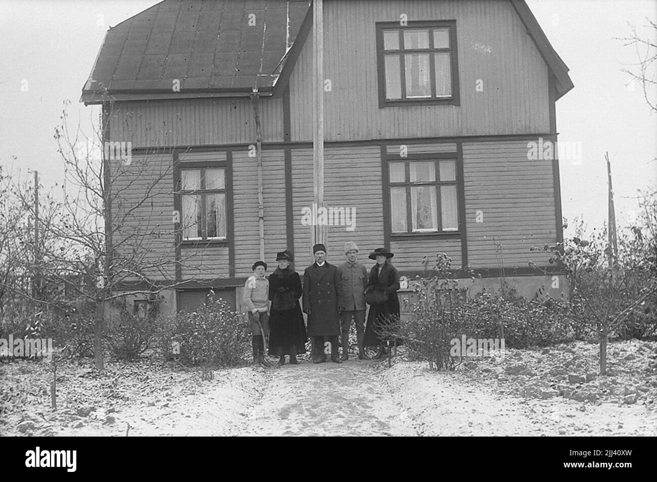 Residential building, the Lindberg village family. The Lindberg family