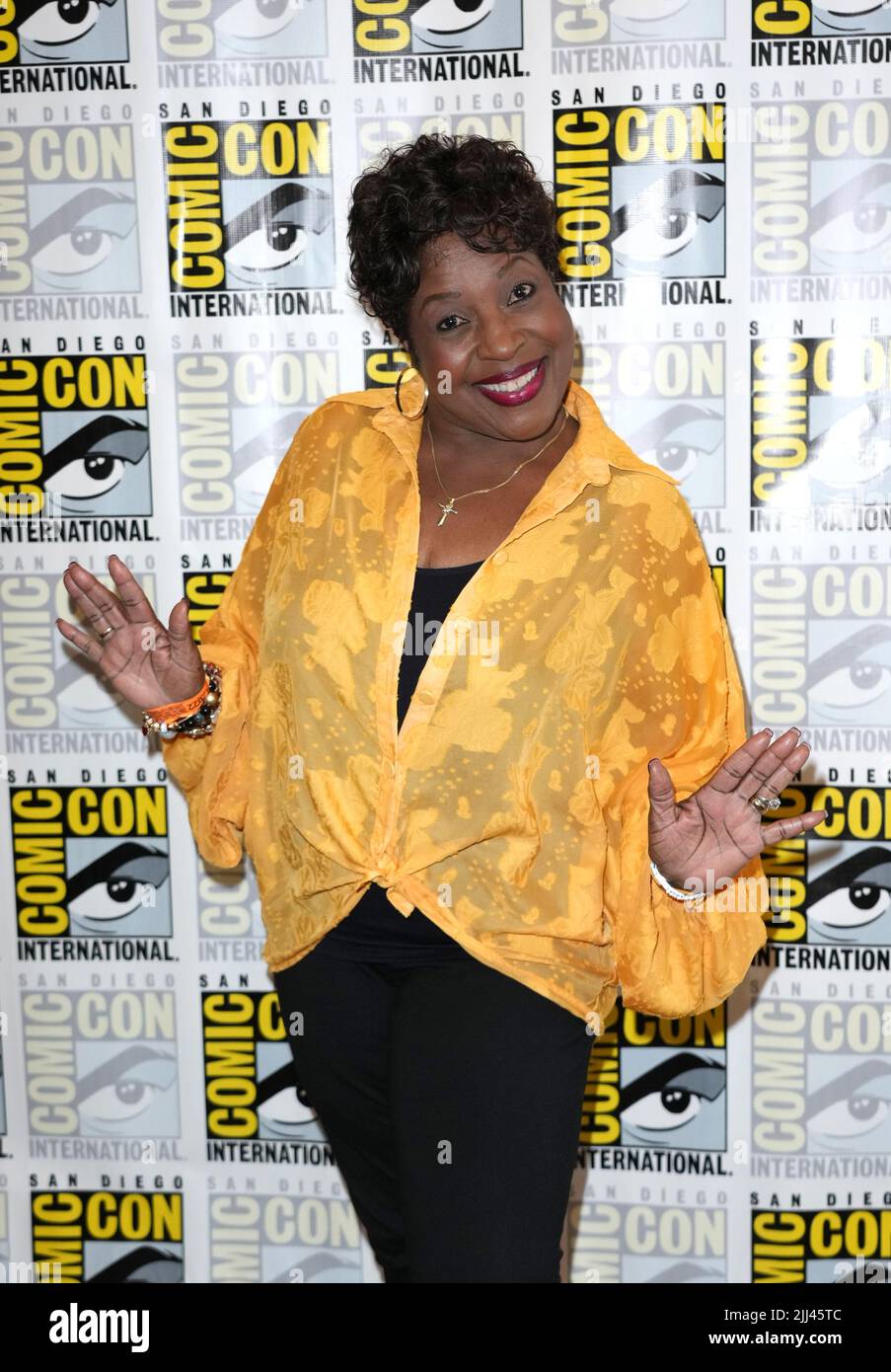 San Diego, USA. 22nd July, 2022. Jo Marie Payton at The Proud Family Panel during Comic-Con International: San Diego 2022 at the San Diego Convention Center in San Diego, California on July 22, 2022. Credit: Tony Forte/Media Punch/Alamy Live News Stock Photo