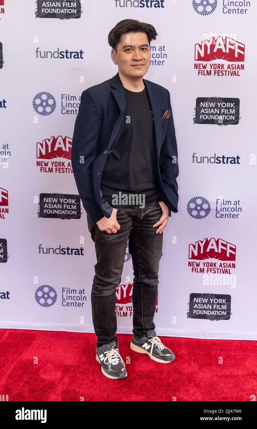 New York, USA. 22nd July, 2022. Director Sunny Chan attends 7th day of New York Asian Film Festival at Furman Gallery Film at Lincoln Center (Photo by Lev Radin/Pacific Press) Credit: Pacific Press Media Production Corp./Alamy Live News Stock Photo
