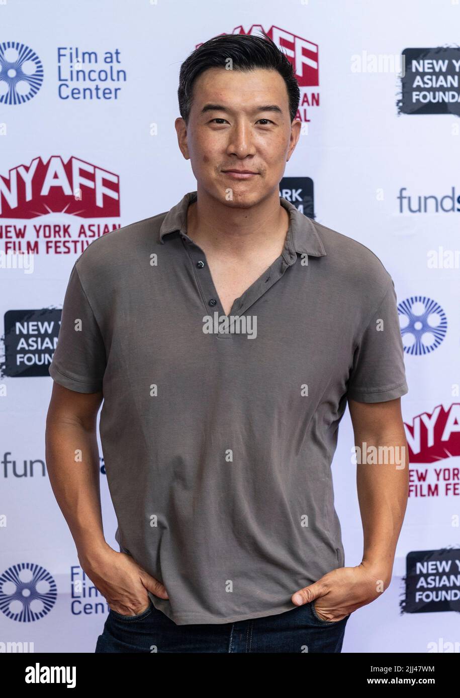 New York, USA. 22nd July, 2022. Producer Brian Yang attends 7th day of New York Asian Film Festival at Furman Gallery Film at Lincoln Center (Photo by Lev Radin/Pacific Press) Credit: Pacific Press Media Production Corp./Alamy Live News Stock Photo