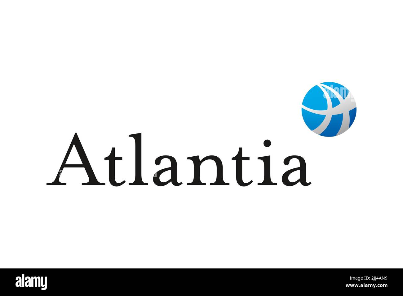 Atlantia company, Logo, White background Stock Photo Alamy