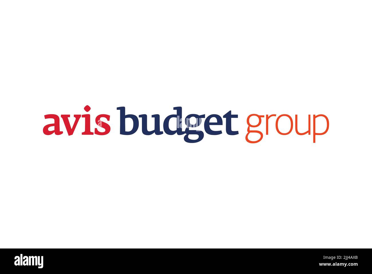 Avis Budget Group Logo White Background Stock Photo Alamy