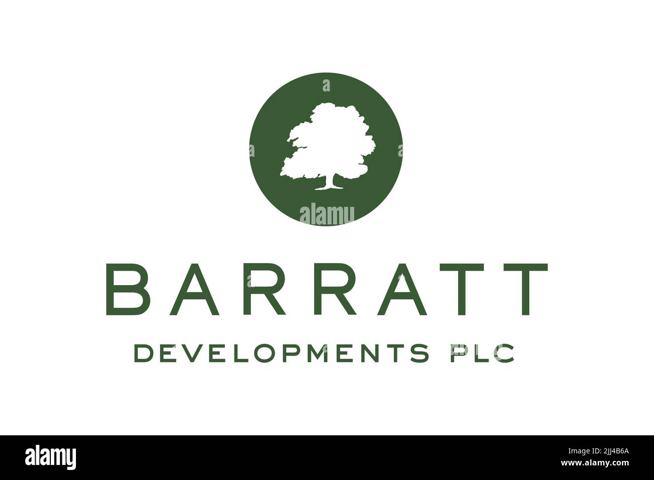 Barratt Developments, Logo, White Background Stock Photo Alamy