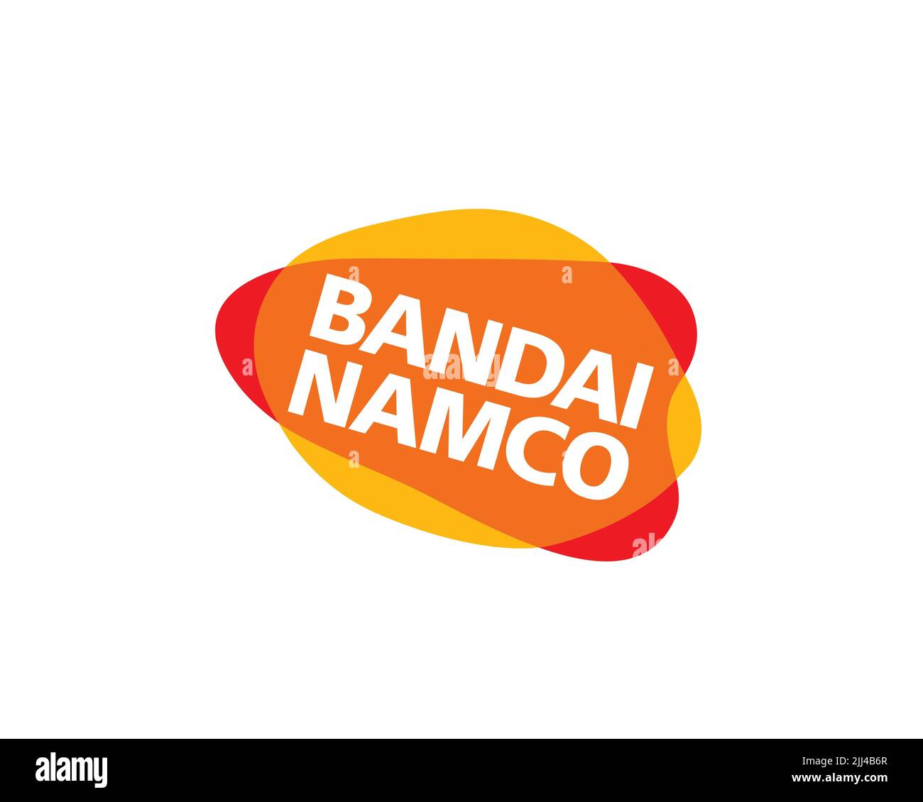 Bandai Namco Entertainment Rotated Logo White Background B Stock Photo Alamy