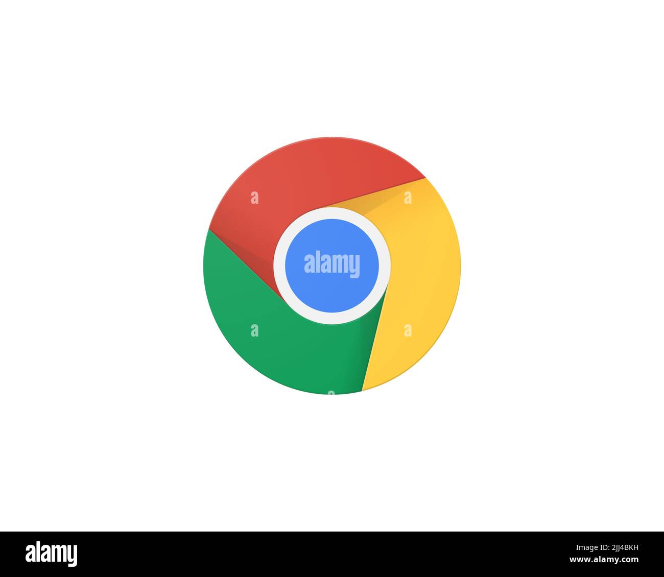 Google Chrome, rotated logo, white background Stock Photo Alamy