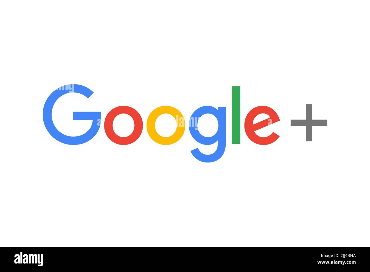 Google+, Logo, White background Stock Photo Alamy