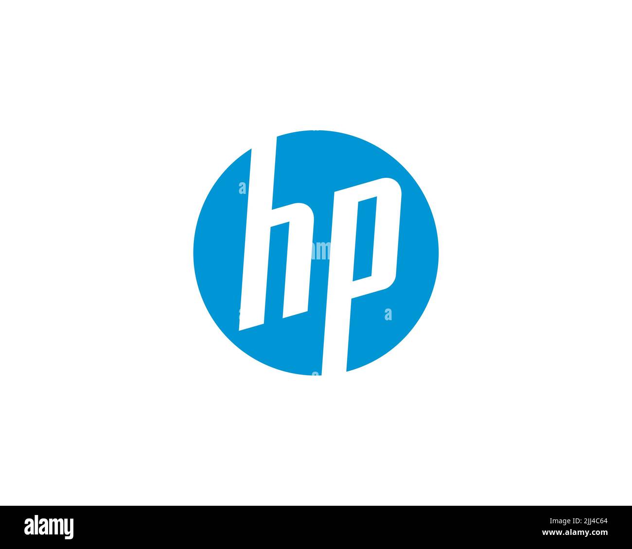 Hewlett Packard Israel, Rotated Logo, White Background Stock Photo Alamy