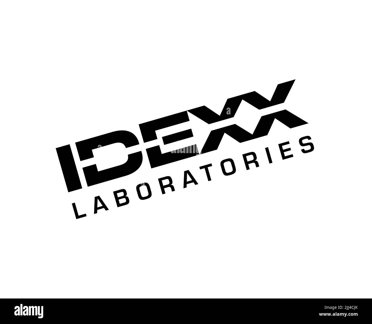 Idexx Laboratories, rotated logo, white background Stock Photo Alamy