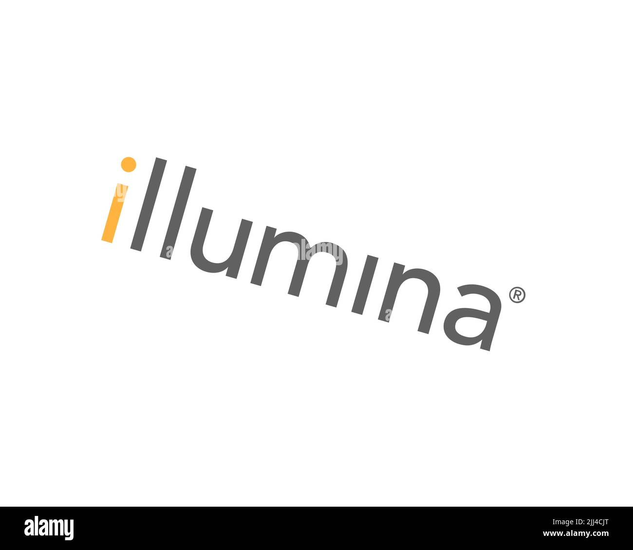 Illumina Inc. rotated logo, white background B Stock Photo Alamy