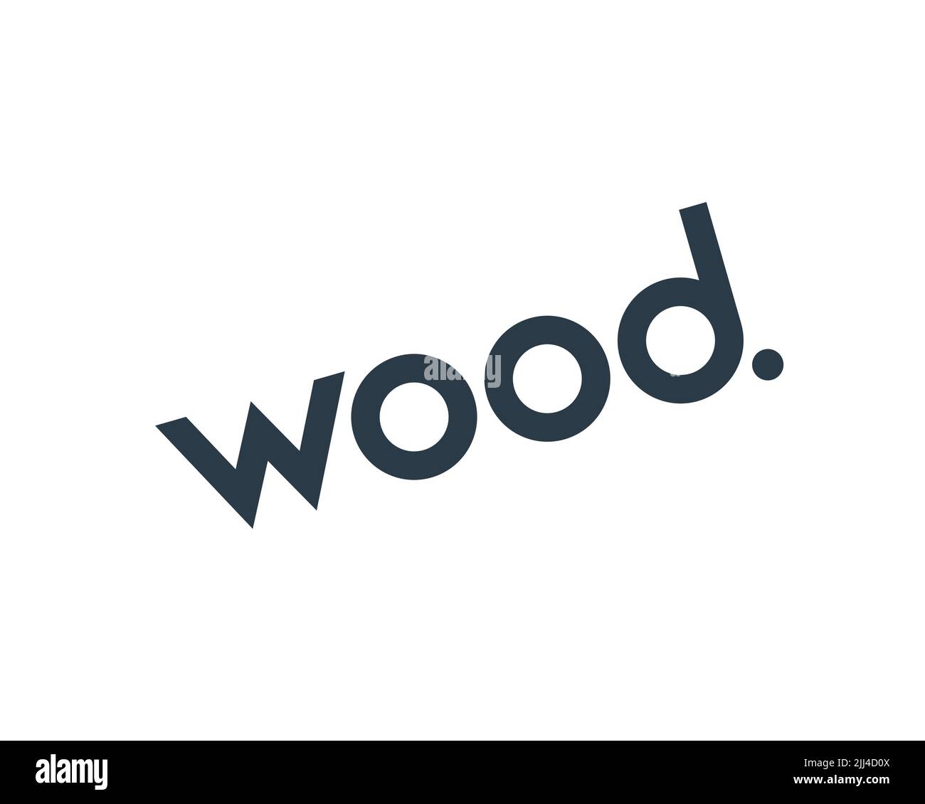 John Wood Group, rotated logo, white background Stock Photo Alamy