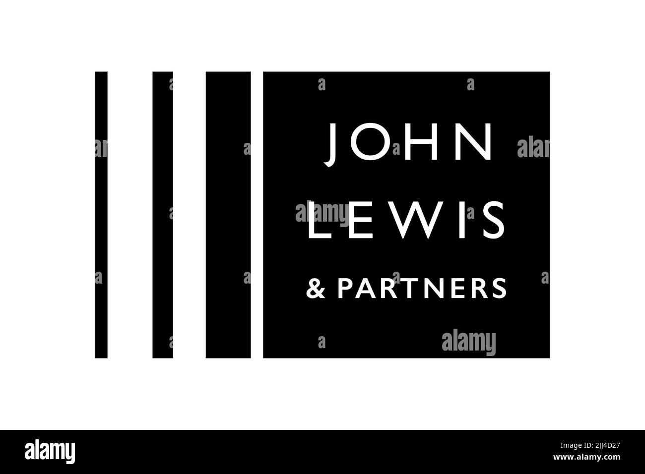 John Lewis & Partners, Logo, White Background Stock Photo Alamy