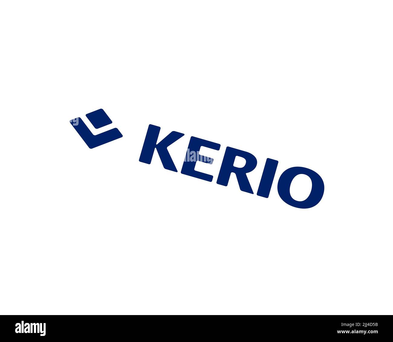 Kerio Technologies, rotated logo, white background B Stock Photo - Alamy
