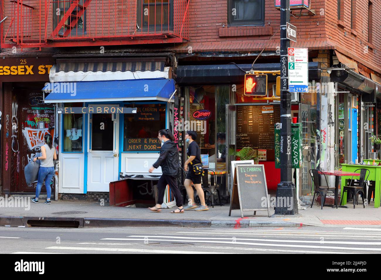 El Cabron Taqueria & Marisqueria, 26 Essex St, New York, NYC storefront