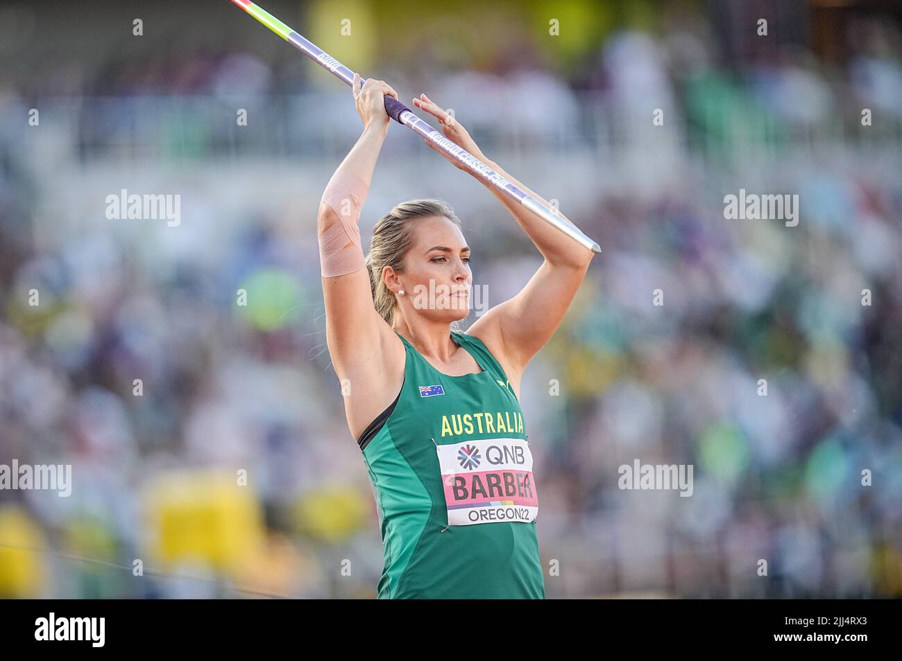 Eugene, USA. 22nd July, 2022. Athletics World Championship, Javelin