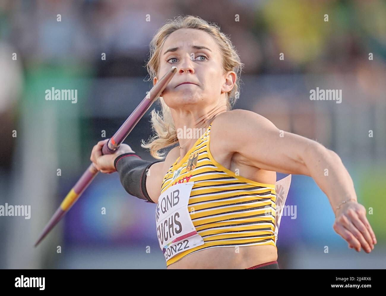 Eugene, USA. 22nd July, 2022. Athletics World Championships, Javelin