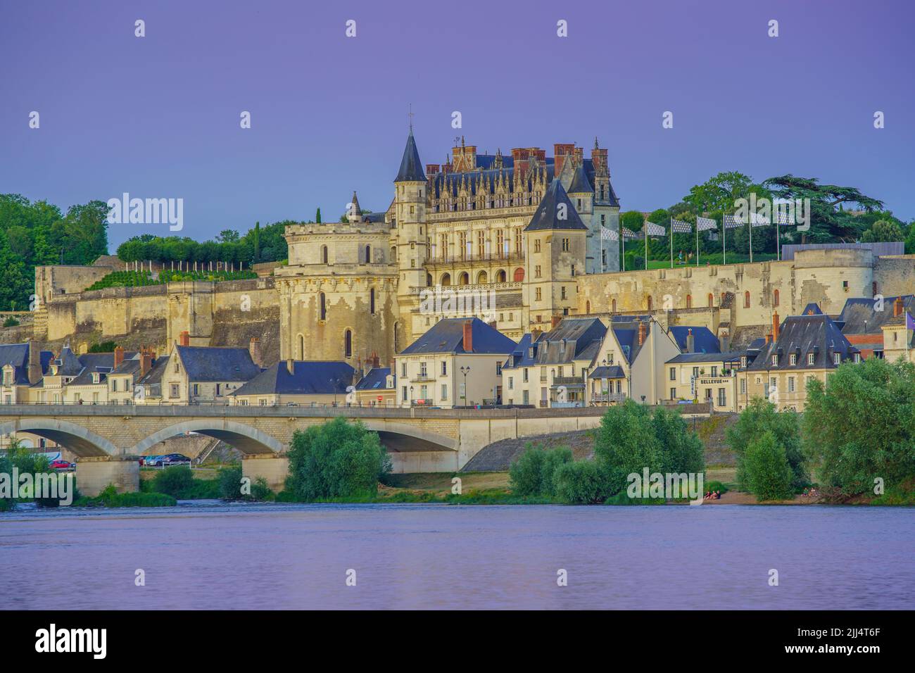 Royal castle of Amboise (France) Stock Photo