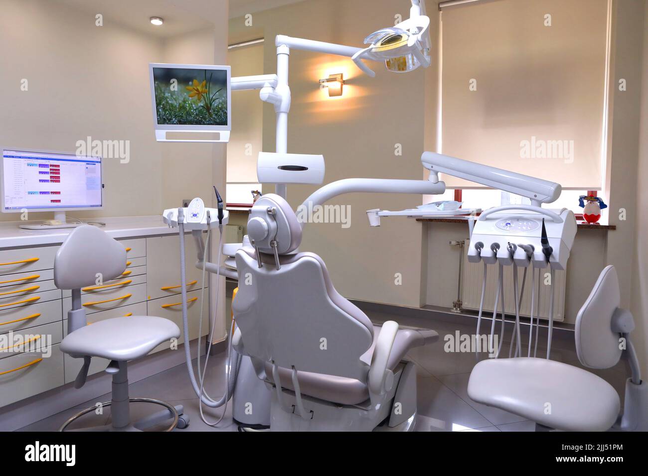 Dental office. Equipment for dental treatment. Dental unit Individual