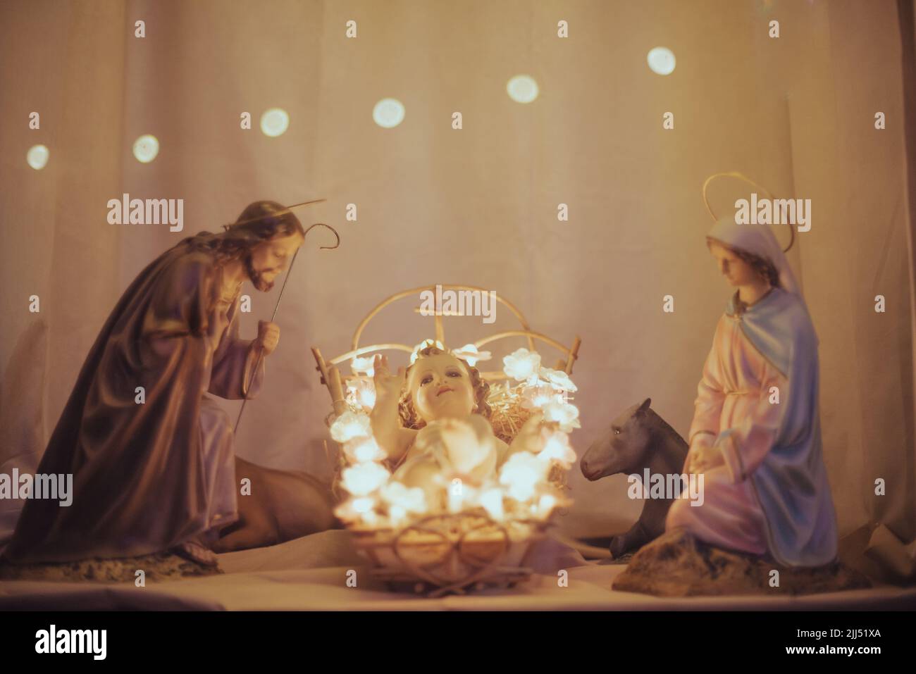 Christmas action figures Stock Photo Alamy