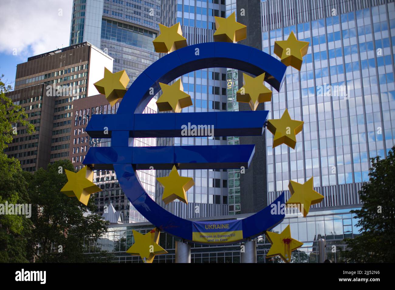 European central bank. Stock Photo