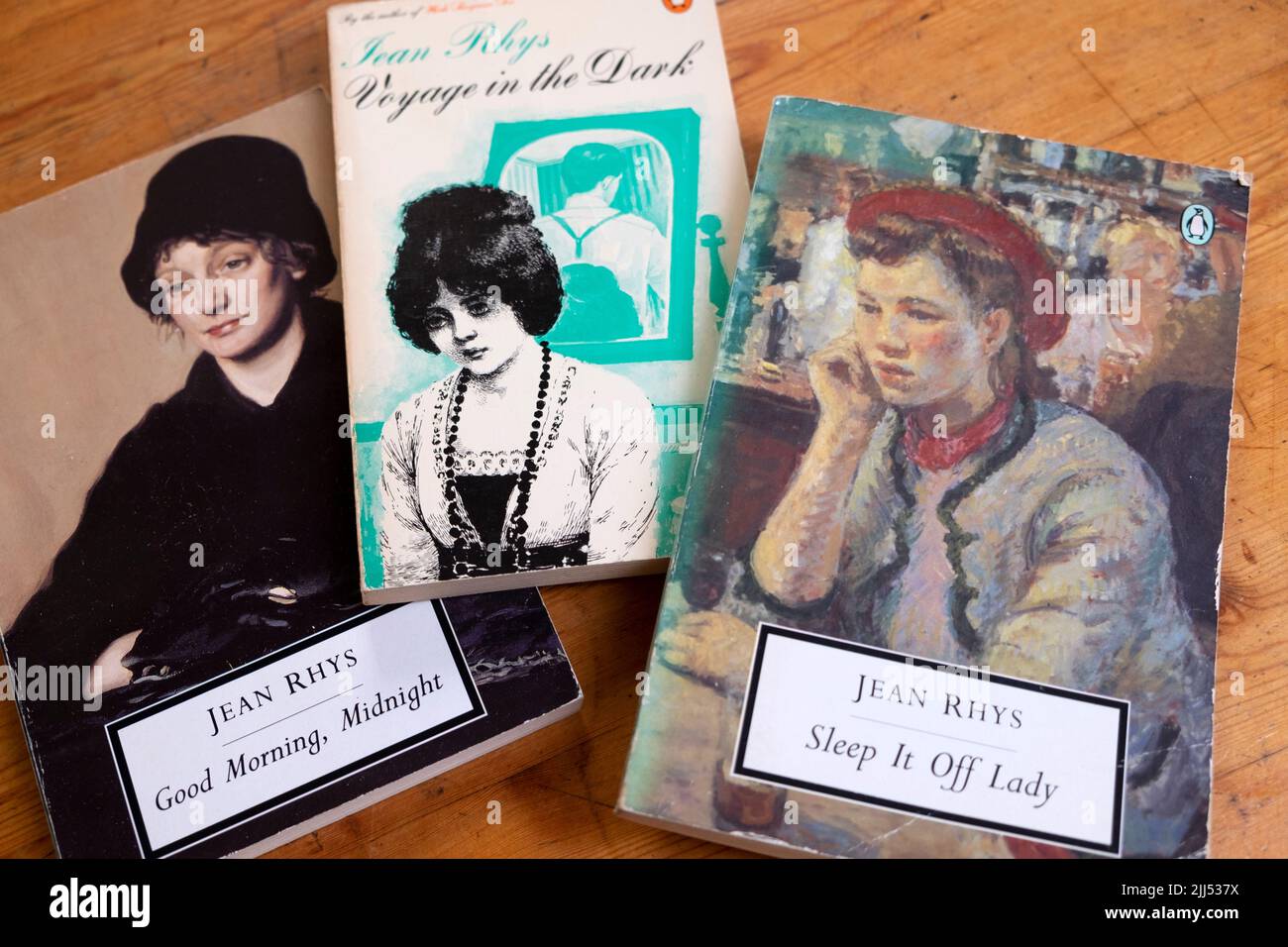 Jean Rhys book cover Stock Photo