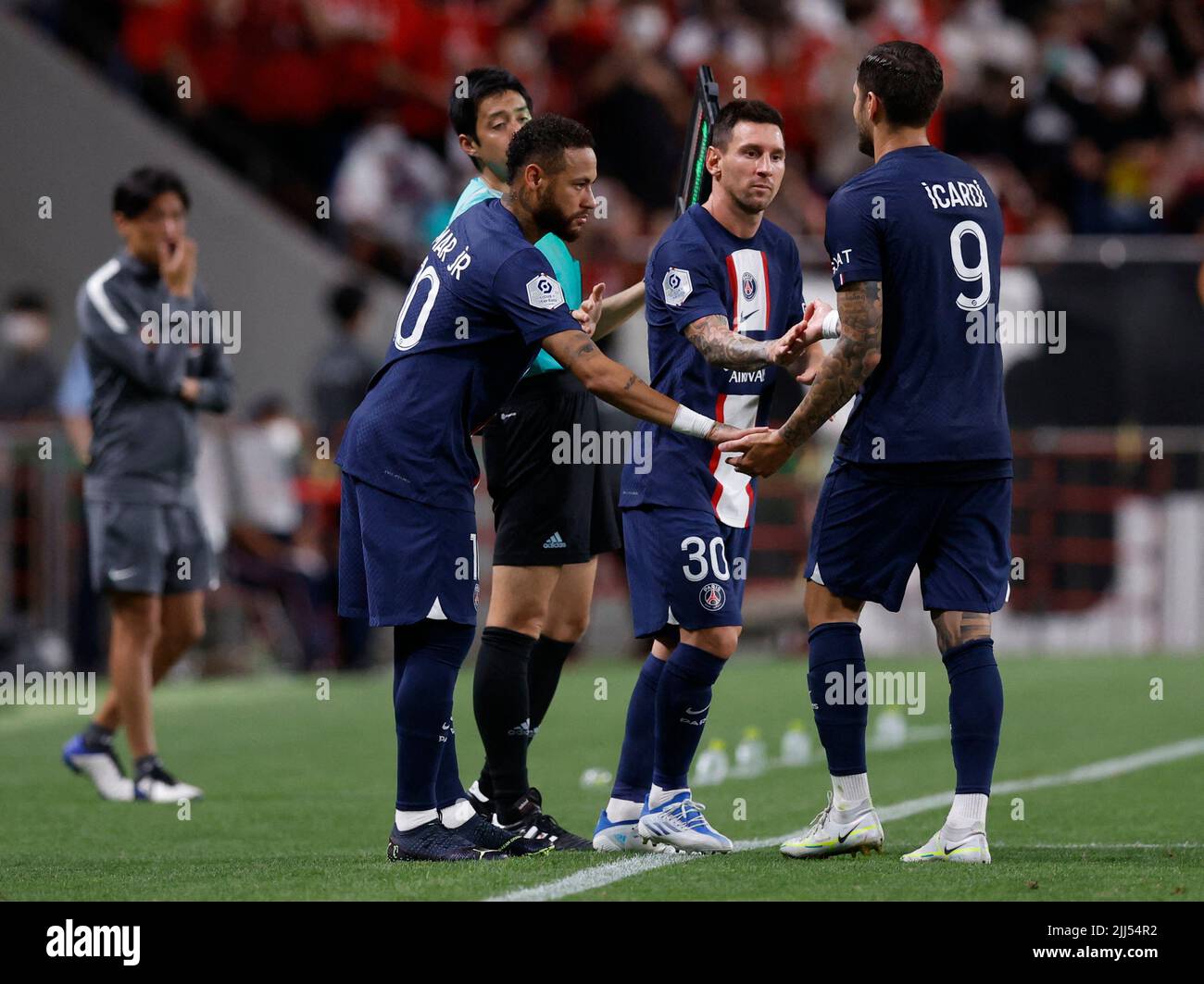 Paris saint germains mauro icardi hires stock photography and images