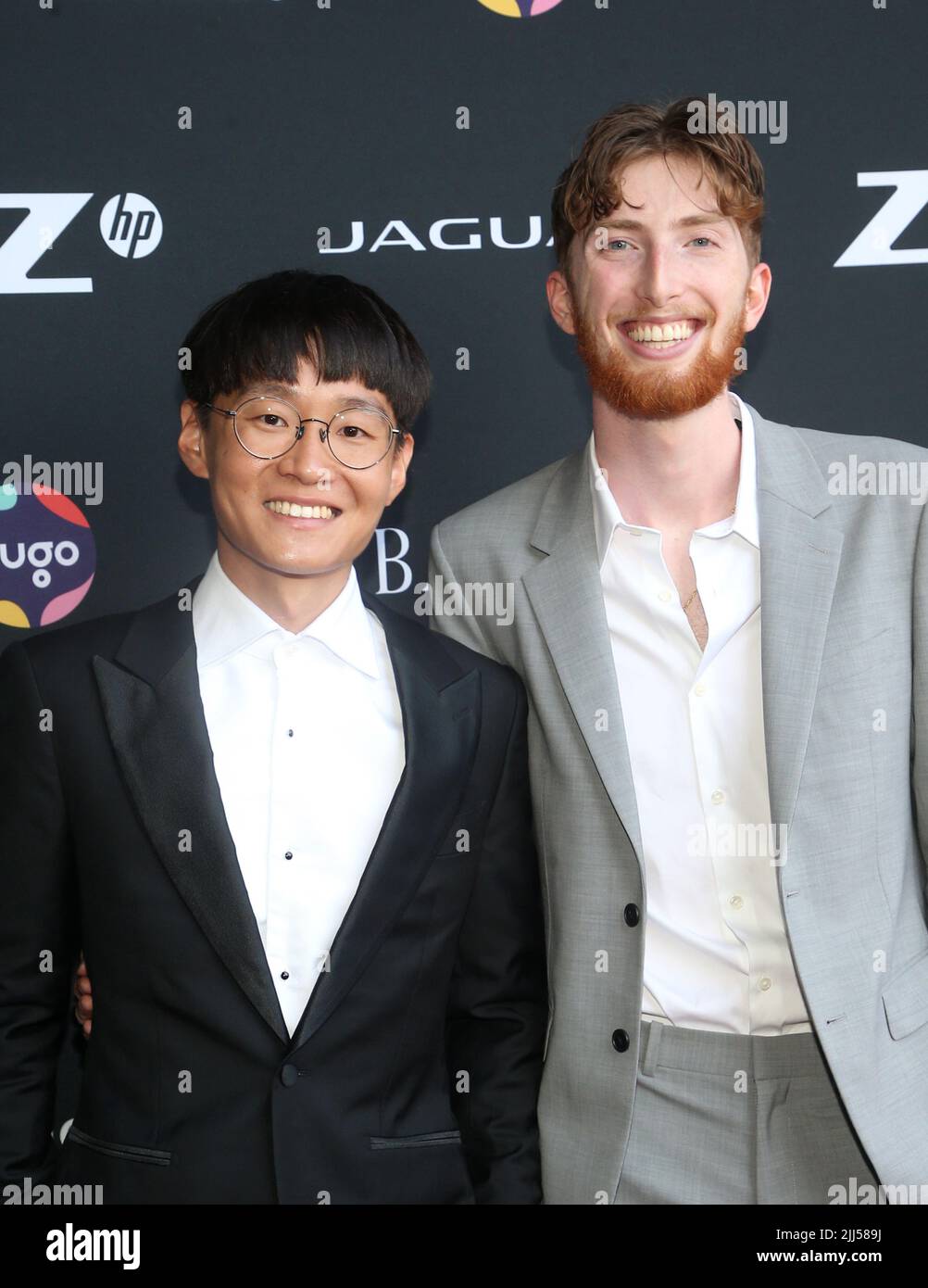Los Angeles, USA. 22nd July, 2022. Caleb Freundlich, Shuhao Tse, at the 2022 BAFTA Student Awards Finale at Harmony Gold in Los Angeles, USAlifornia on July 22, 2022. Credit: Faye Sadou/Media Punch/Alamy Live News Stock Photo