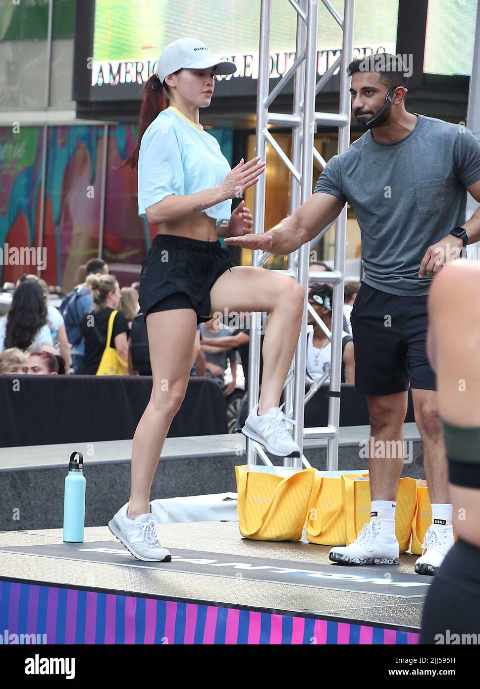 NEW YORK, NY- July 21: Paris Berelc and Rhys Athayde pictured at the