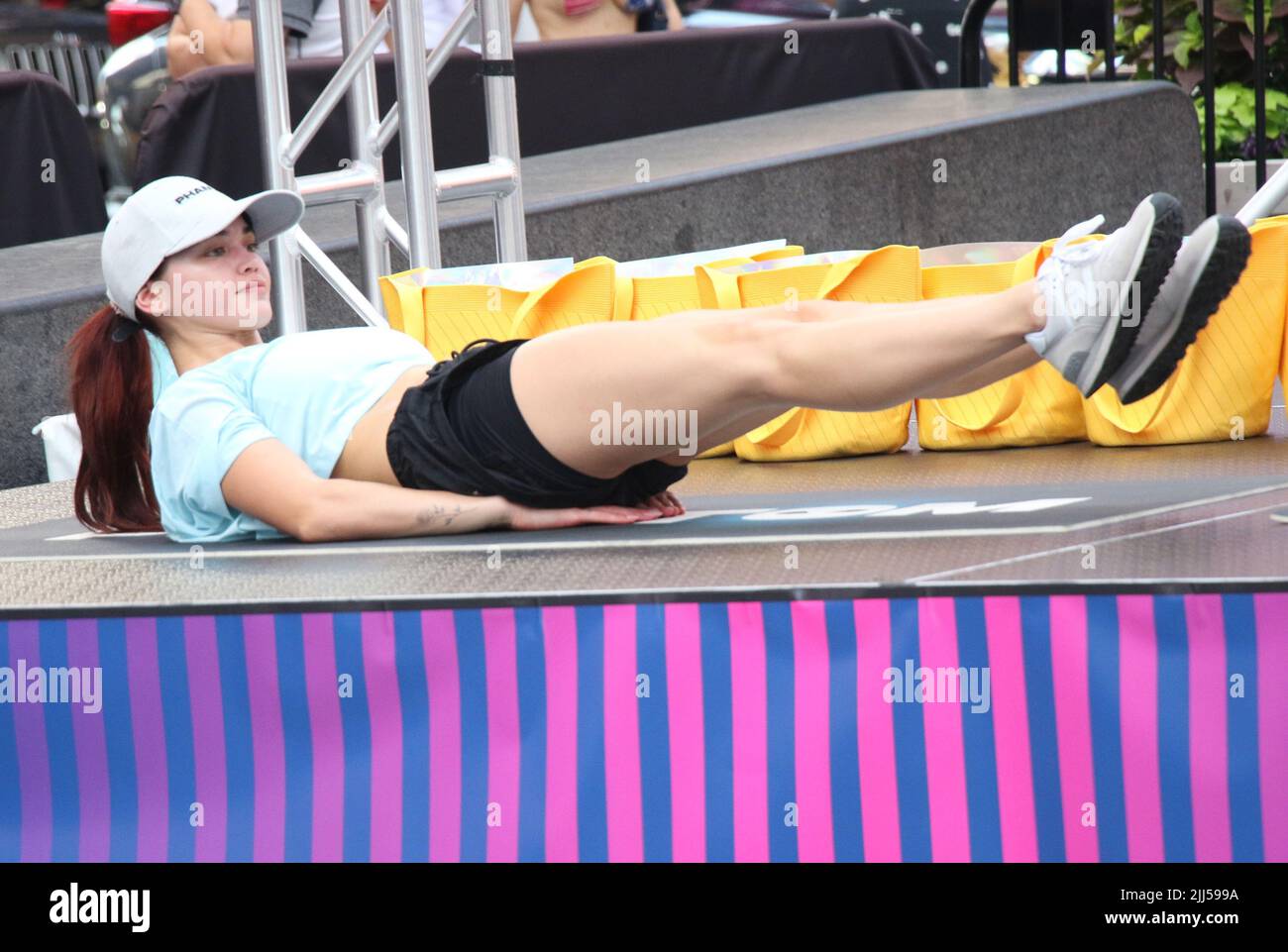 New York, NY, USA. 21st July, 2022. Paris Berelc pictured at the