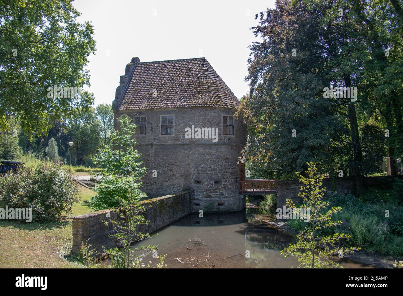 old gatehouse building in Dortmund Stock Photo Alamy