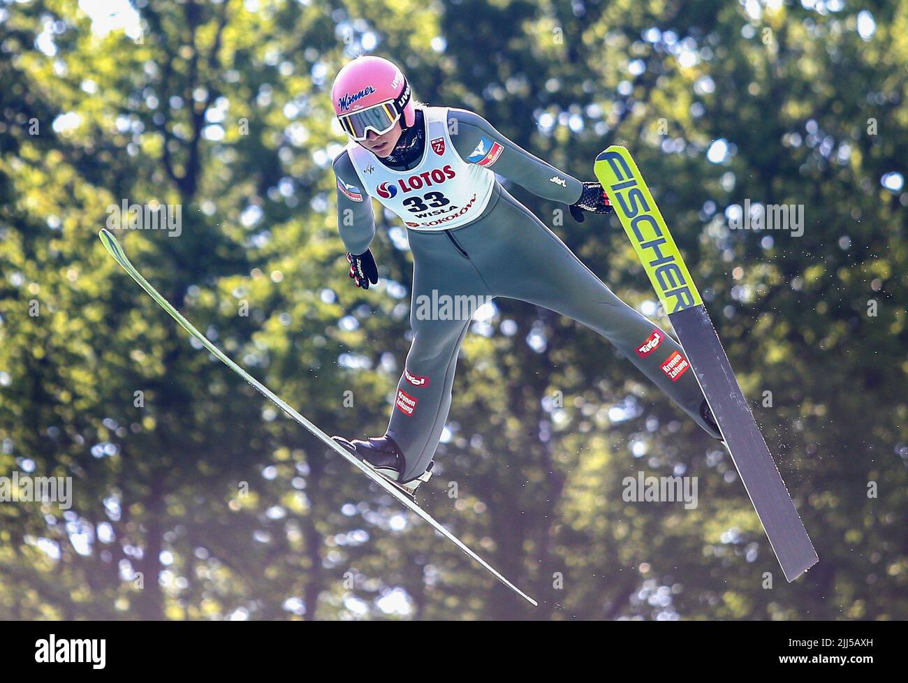 Polish ski jumper hi-res stock photography and images - Alamy