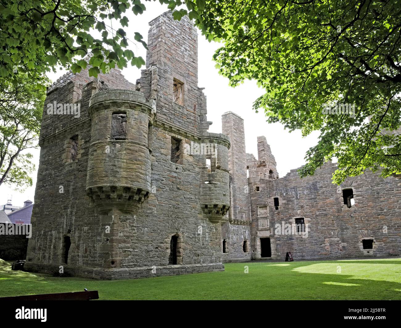 The Earl's Palace in Kirkwall Orkney Stock Photo