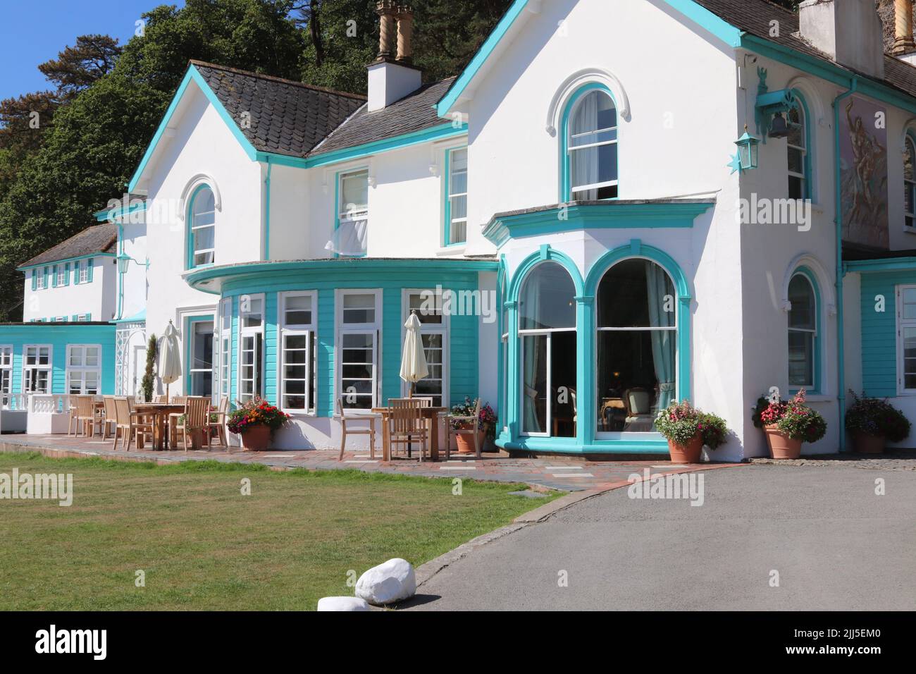 Portmeirion is a tourist village in North Wales, it was designed and built by Clough Williams