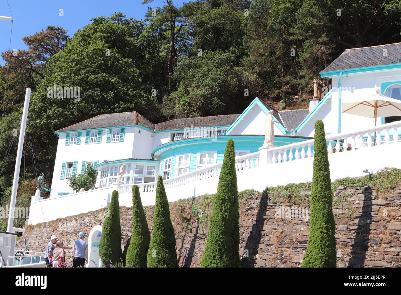 Portmeirion is a tourist village in North Wales, it was designed and built by Clough Williams
