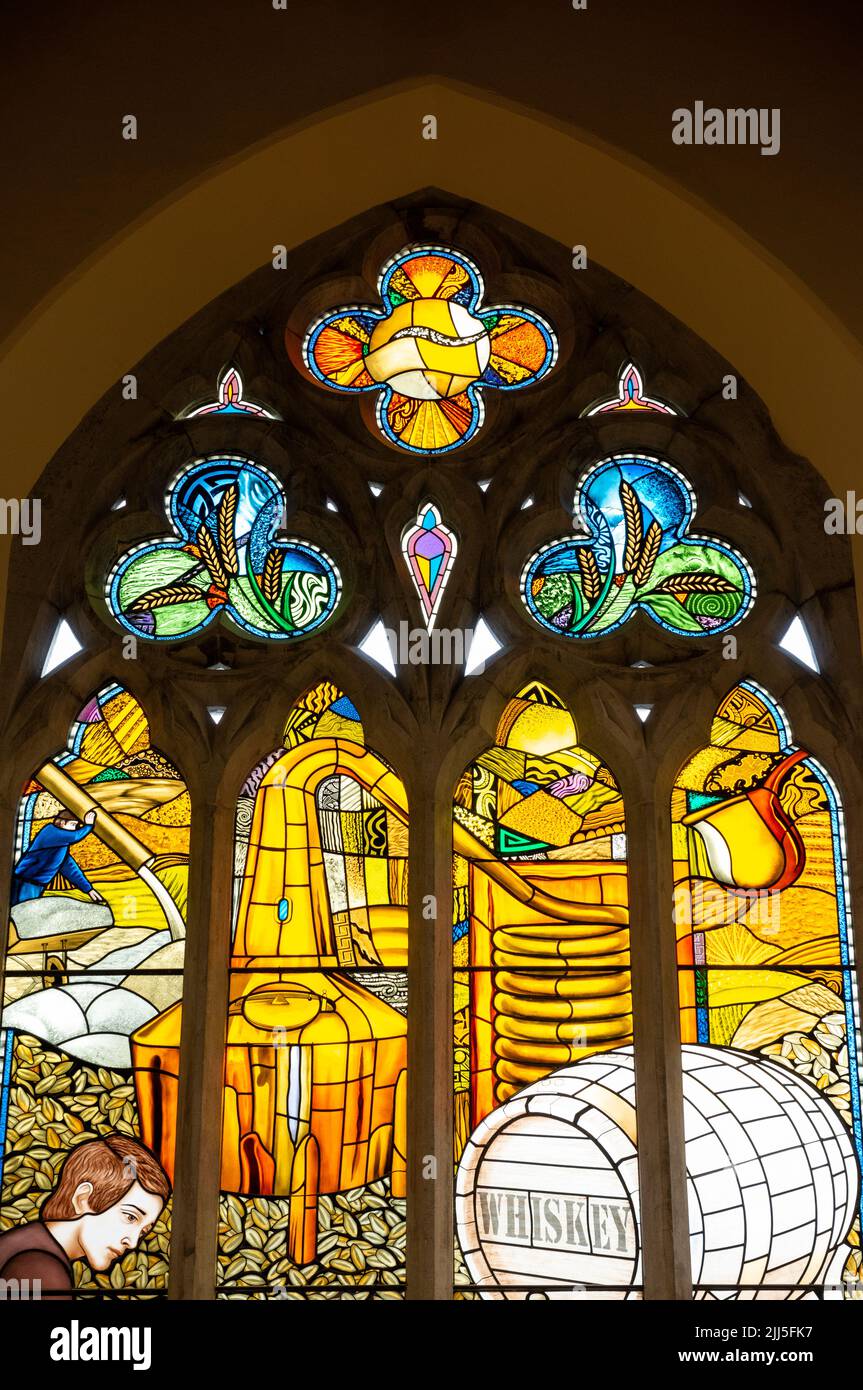 Stained glass st james church dublin hires stock photography and