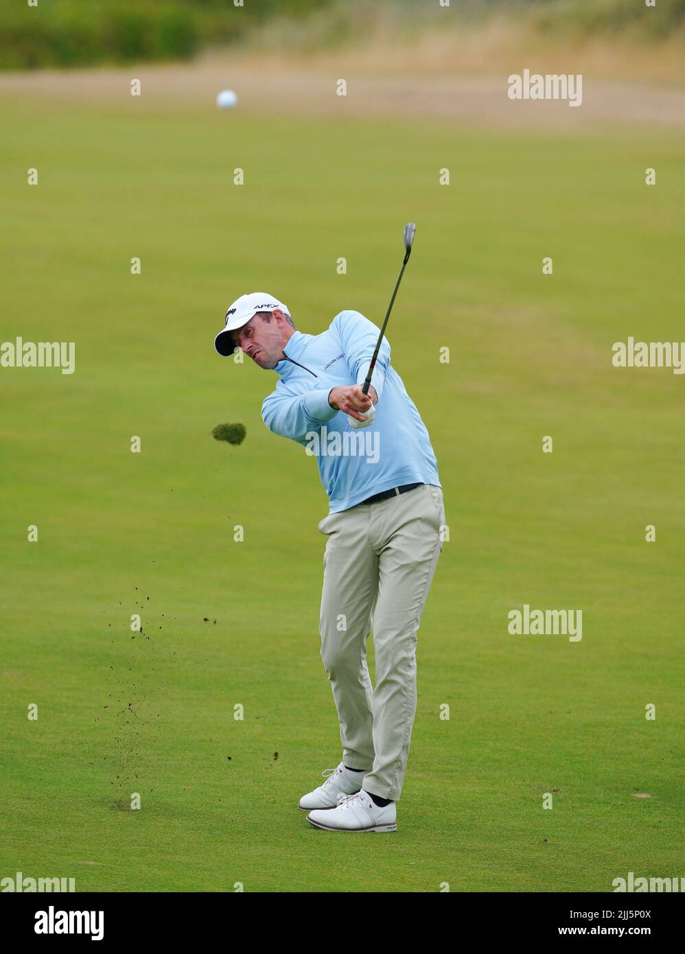Alexander Bjork on the 18th during day three of of the Cazoo Open at ...