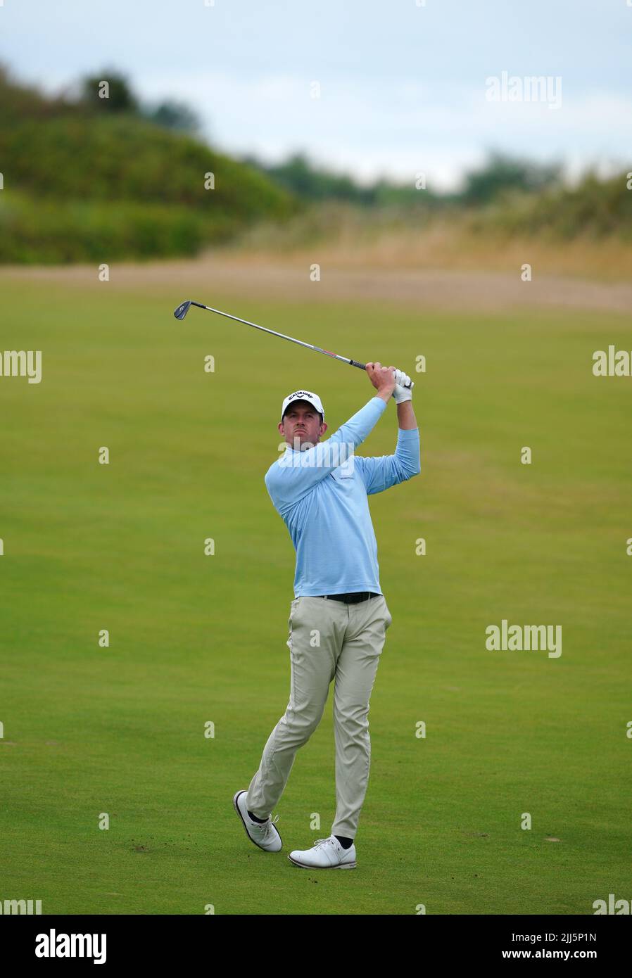 Alexander Bjork on the 18th during day three of of the Cazoo Open at ...