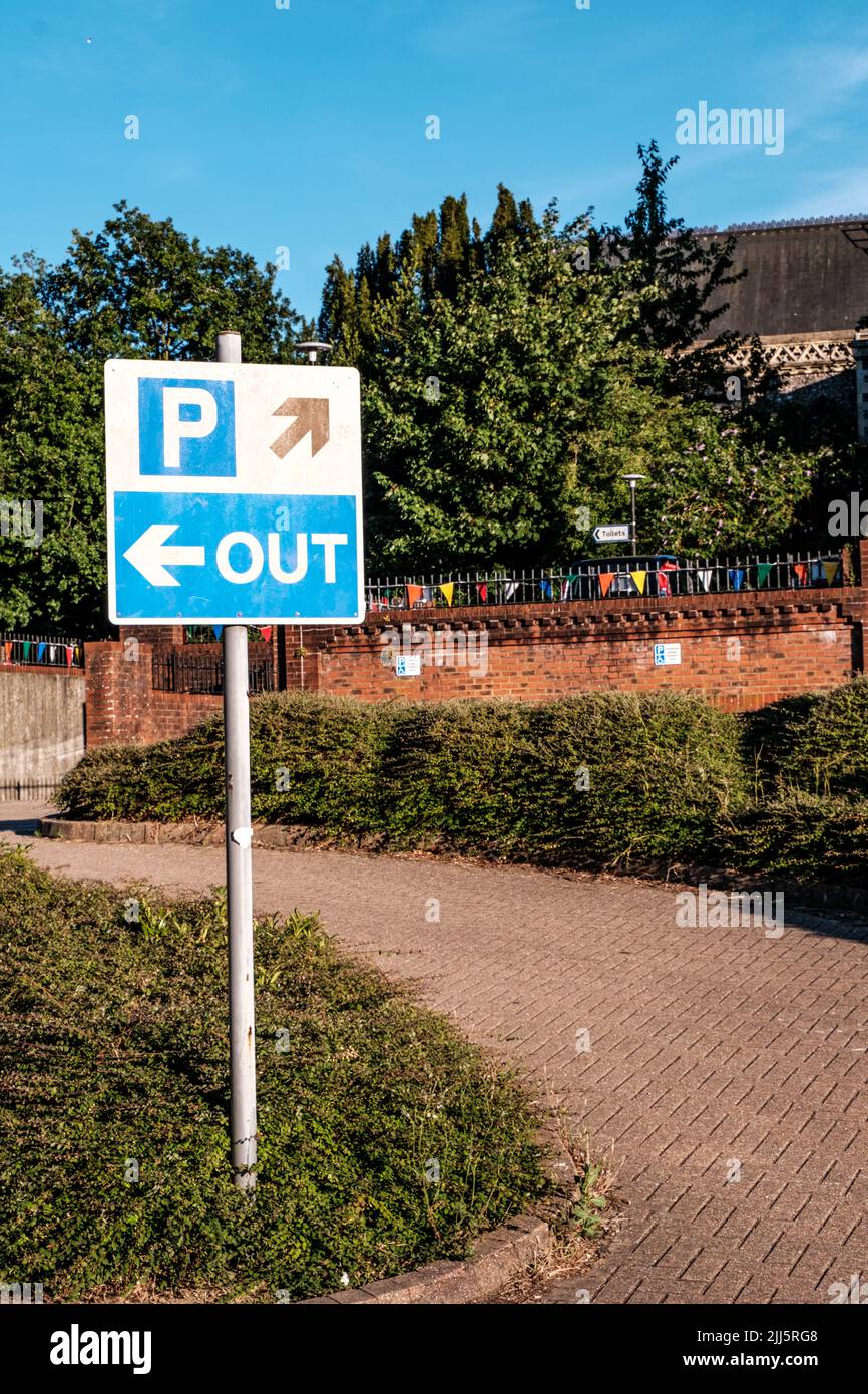 Dorking sign hi-res stock photography and images - Alamy