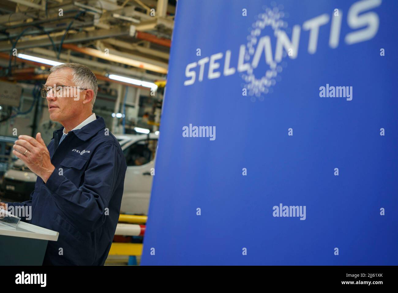 Carlos Tavares - CEO of car company Stellantis (Peugeot, Citroen, Fiat, Chrysler) Stock Photo